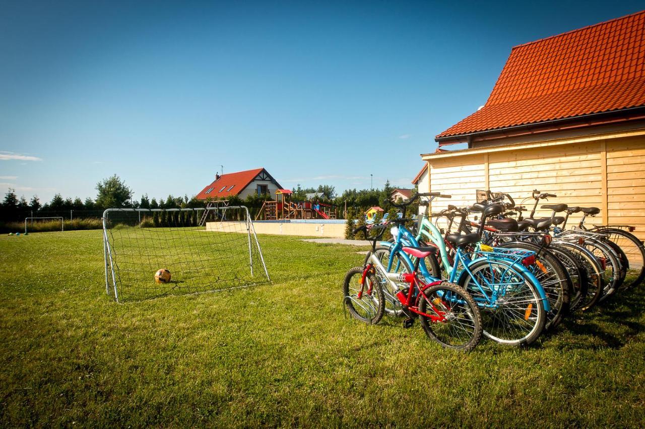 Aqua Fun Domki z Basenem Ujście-Darłowskie Esterno foto