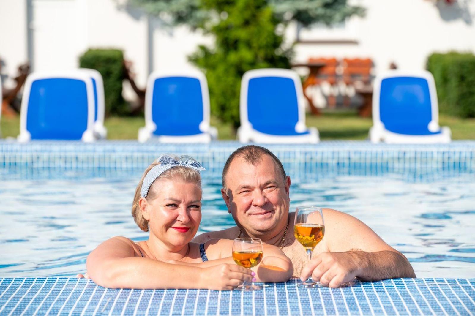 Aqua Fun Domki z Basenem Ujście-Darłowskie Esterno foto